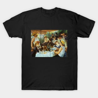 Luncheon of the Boating Party by Pierre Renoir T-Shirt